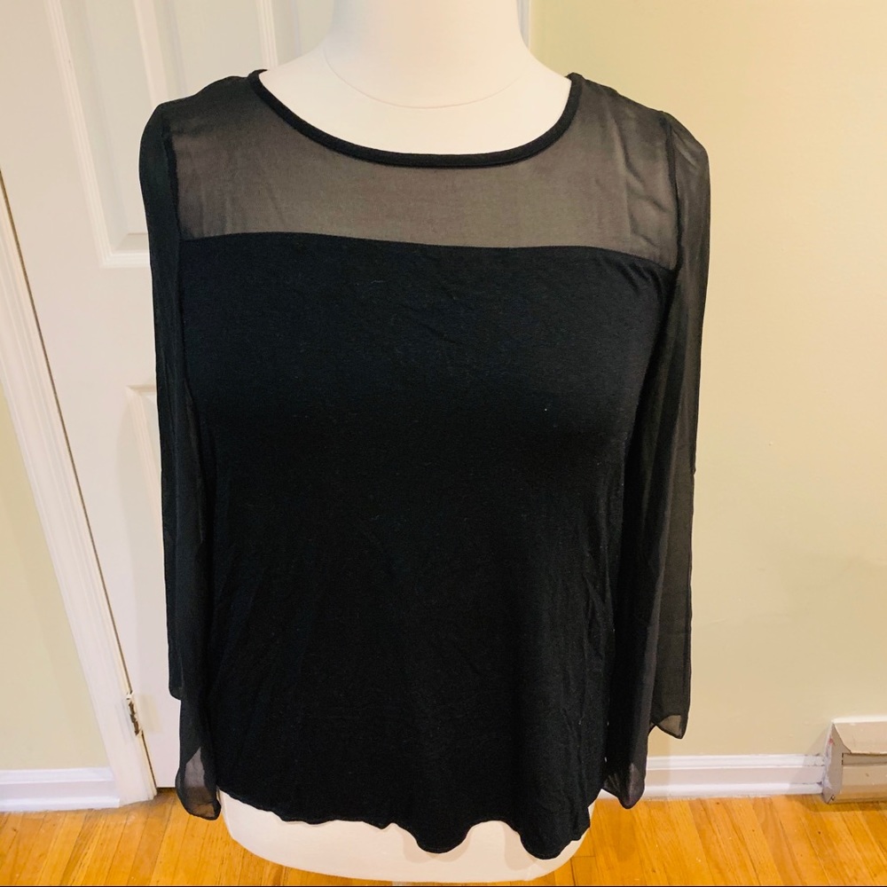 Sale Vince Camuto Black Sexy Top - Picture 2 of 9